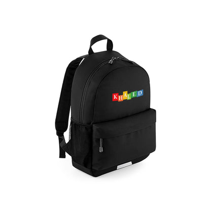 Black School Pocket Backpack D09