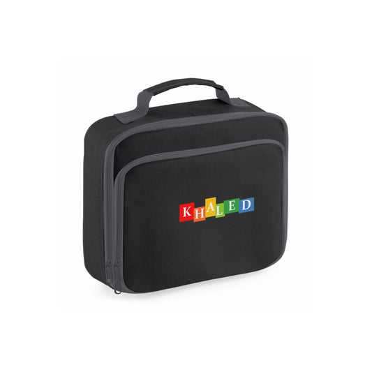 Black School Lunch Cooler Bag D09