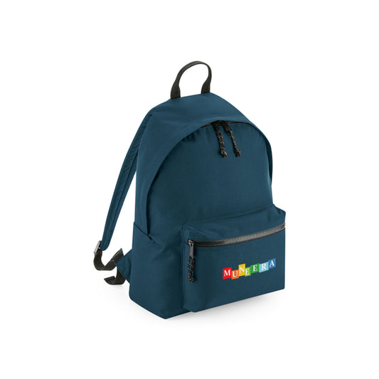 Blue Recycled Backpack D09