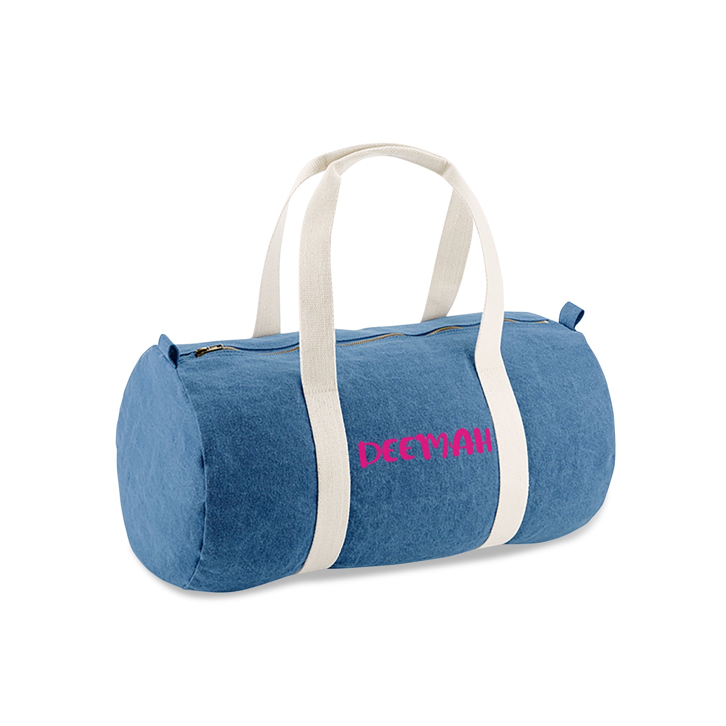 Denim Barrel Bag D10