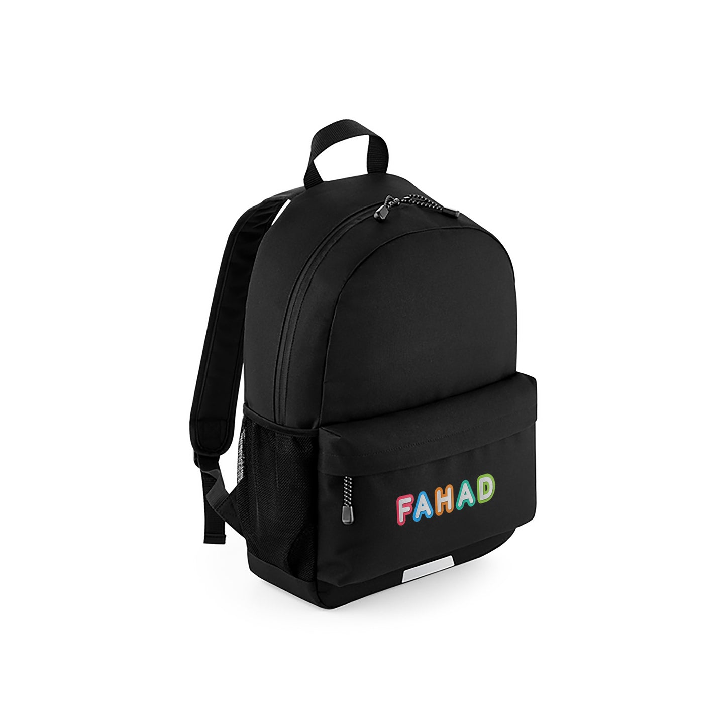 Black School Pocket Backpack D11