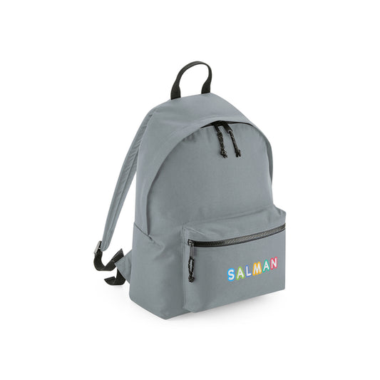 Gray Recycled Backpack D11