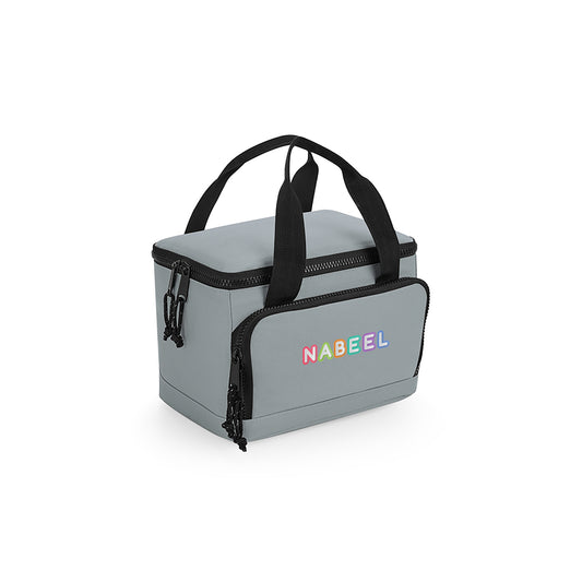 Gray Recycled Mini Cooler Bag D11