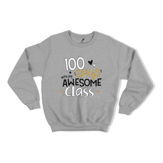 100 Days of School Sweatshirt D11