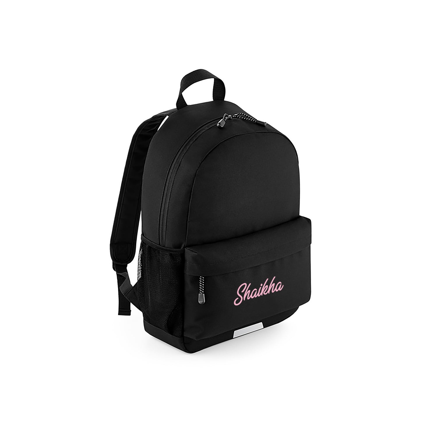 Black School Pocket Backpack D12