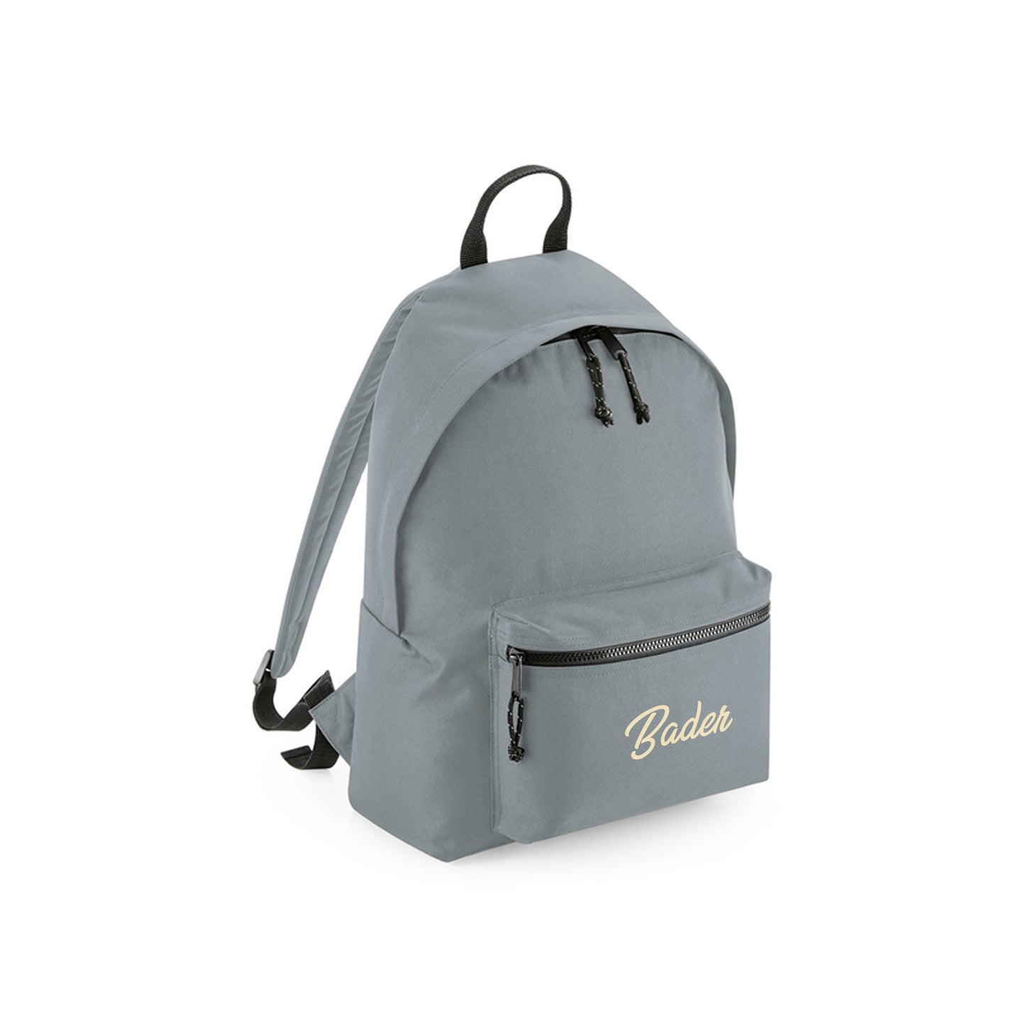 Gray Recycled Backpack D12