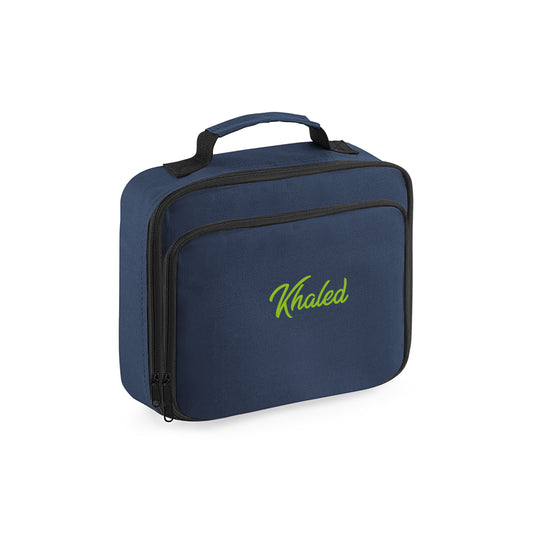 Navy Blue School Lunch Cooler Bag D12