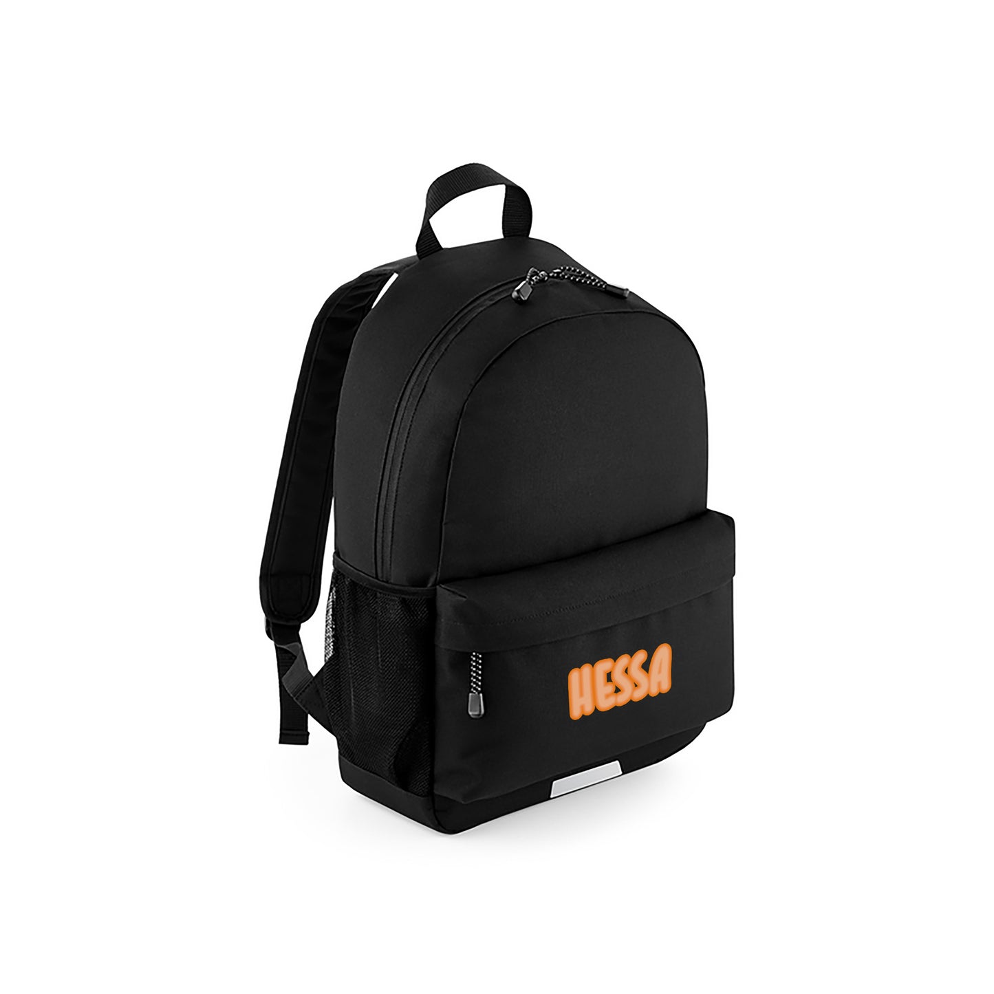 Black School Pocket Backpack D13