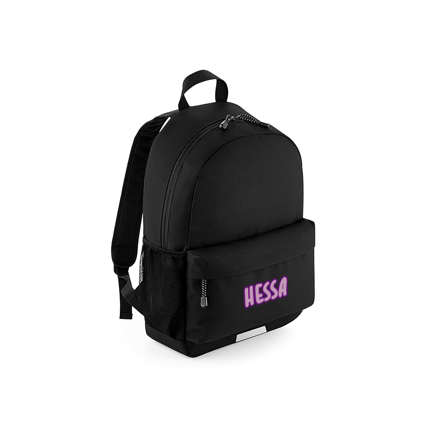 Black School Pocket Backpack D13