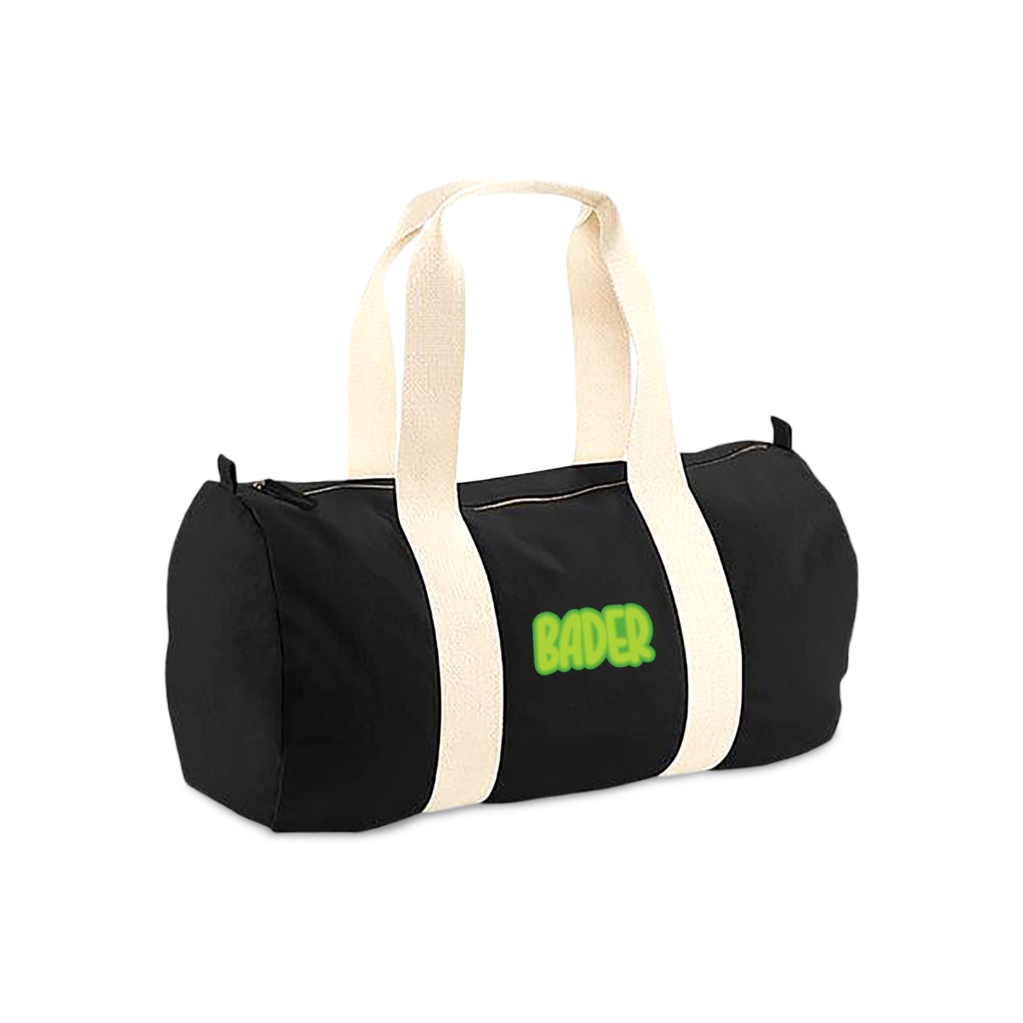 Black Organic Barrel Bag D13