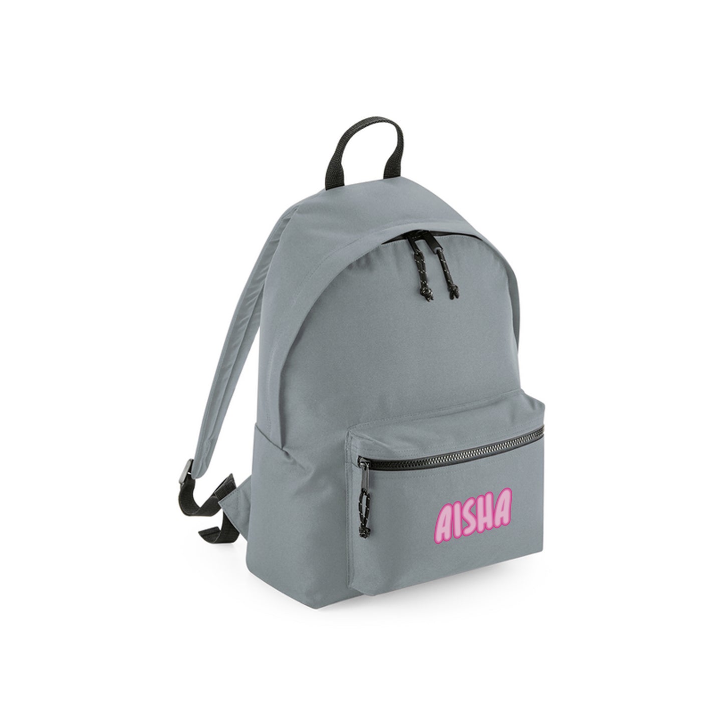 Gray Recycled Backpack D13