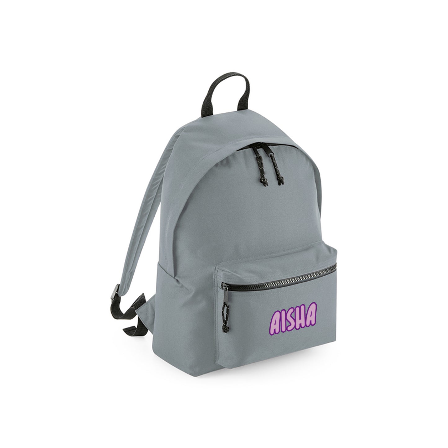 Gray Recycled Backpack D13