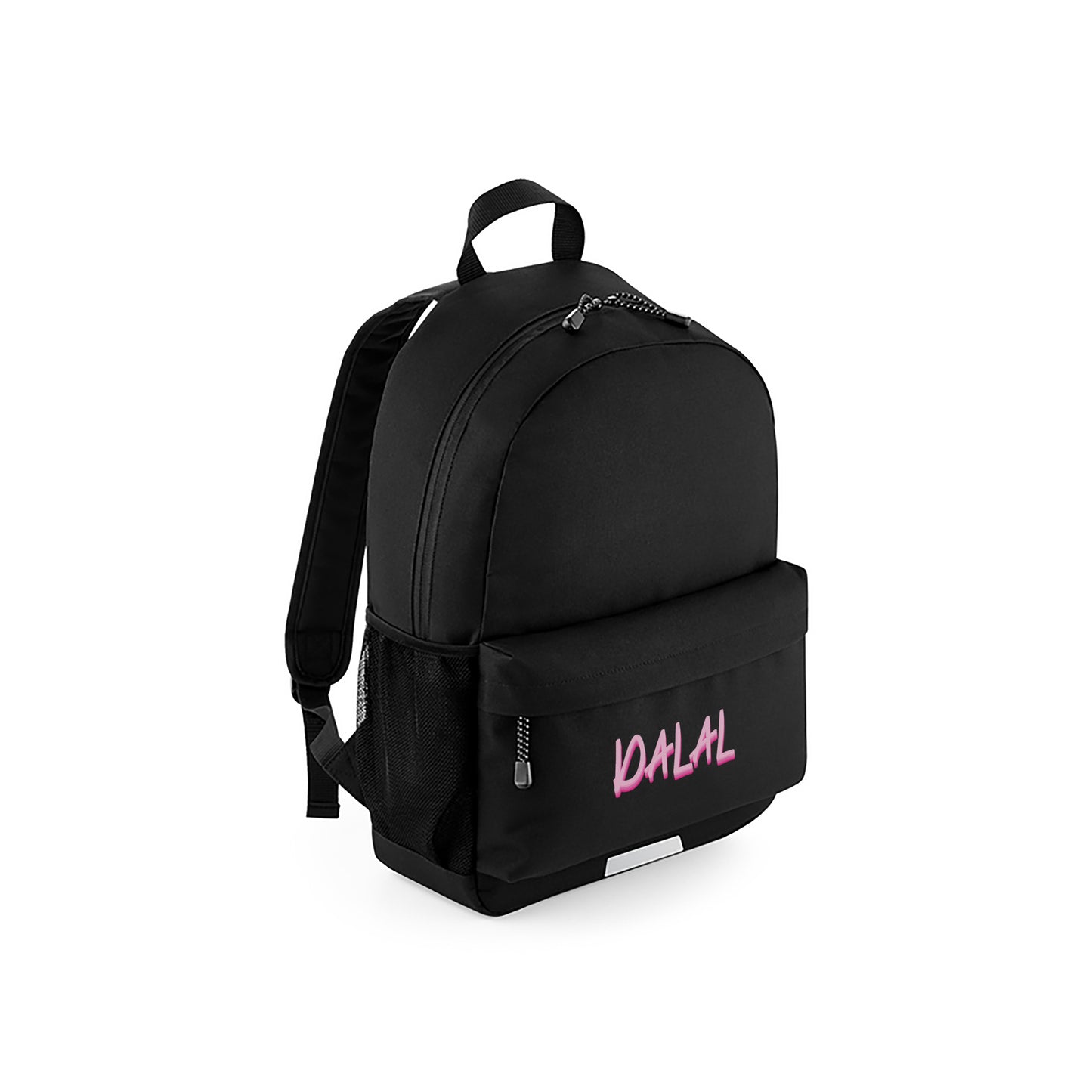 Black School Pocket Backpack D14