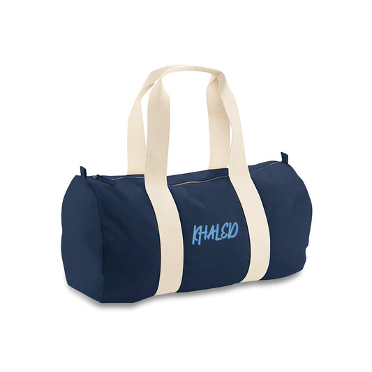 Navi Blue Organic Barrel Bag D14