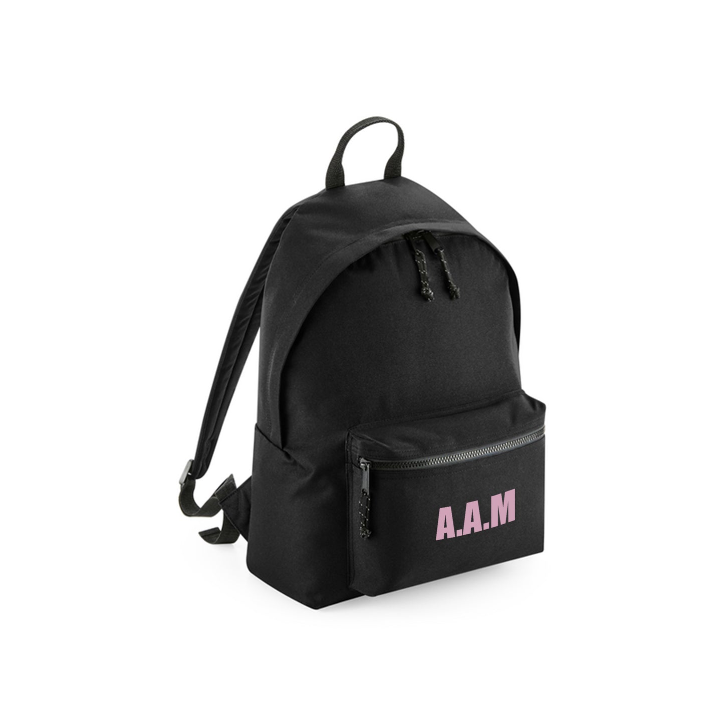 Black Recycled Backpack D15