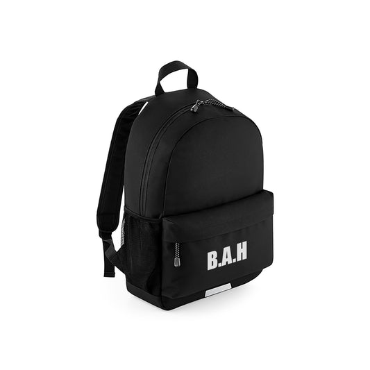 Black School Pocket Backpack D15