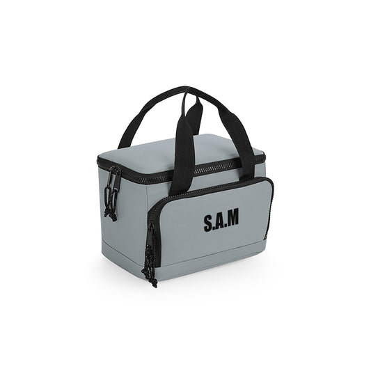 Gray Recycled Mini Cooler Bag D15