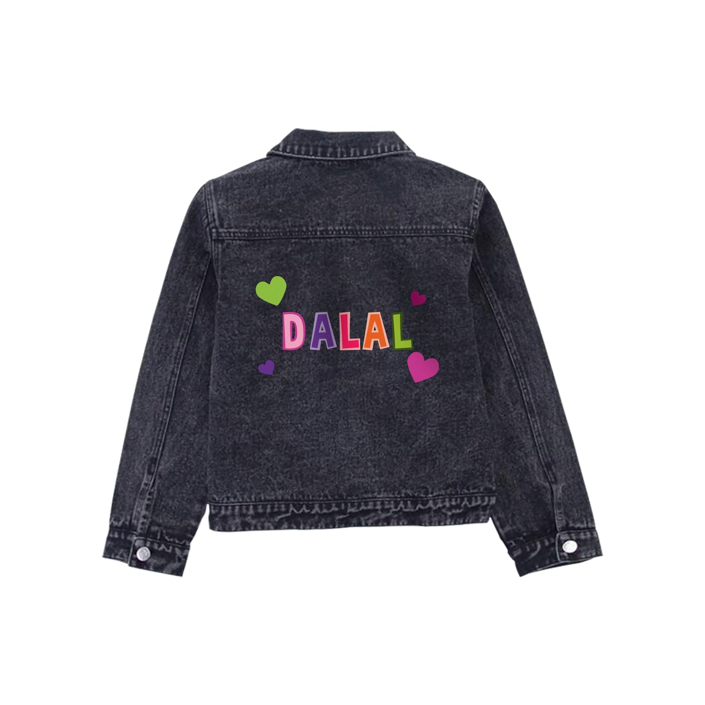 Black Denim Jacket D15