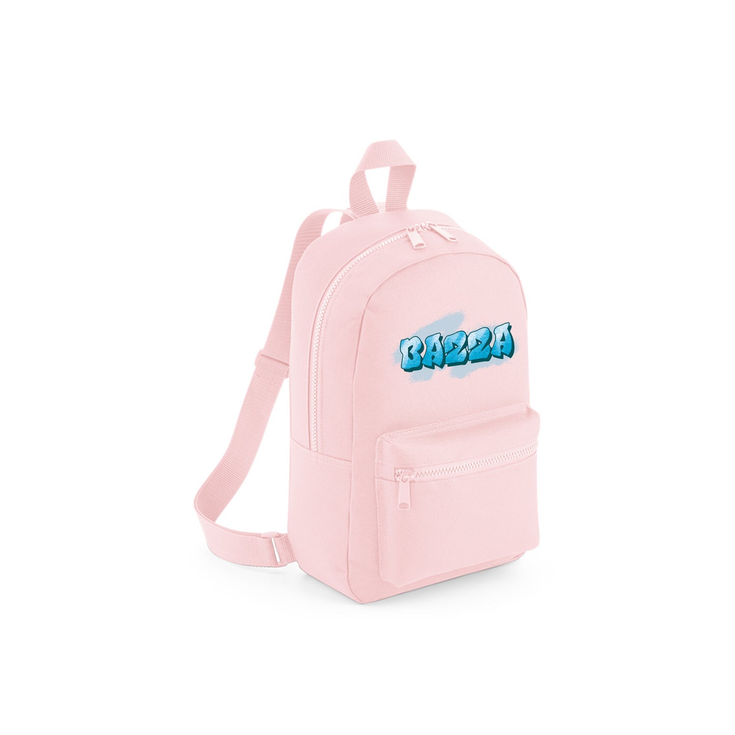 Pink Recycled Mini Backpack - Graffiti