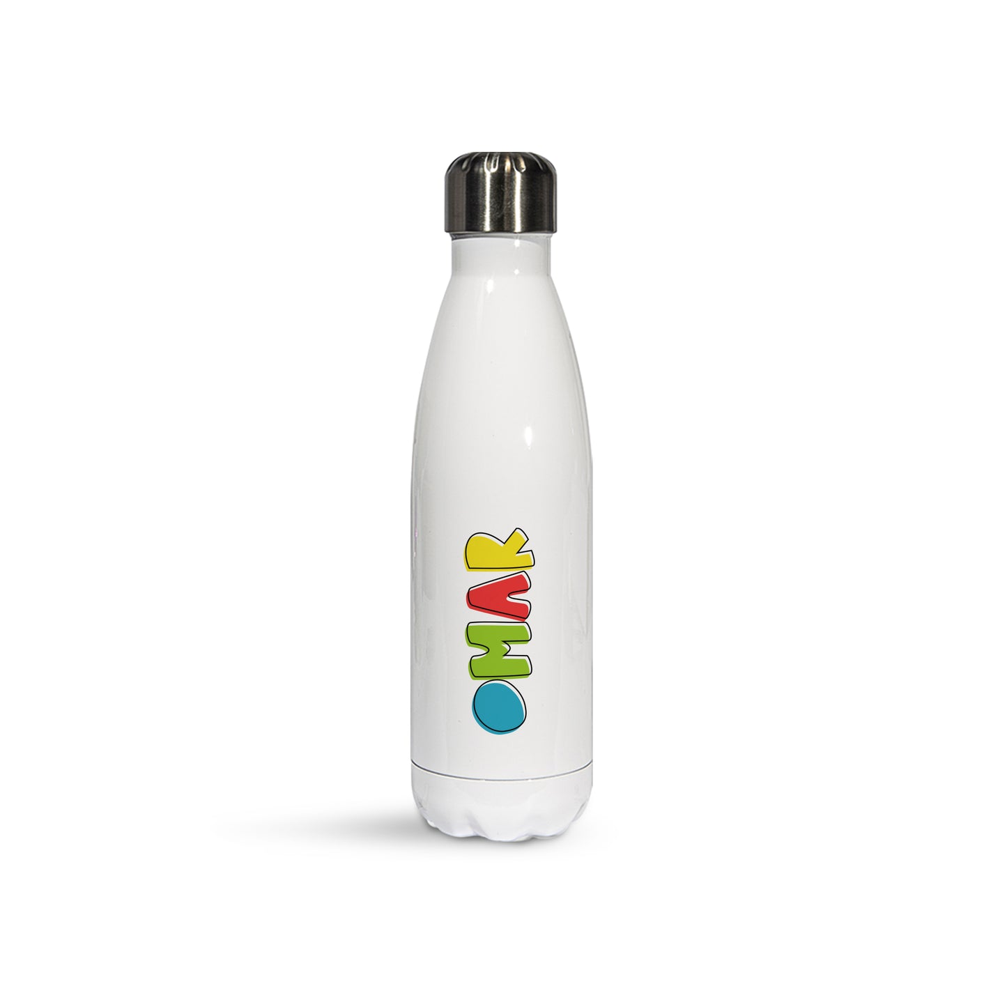 White Glossy Bottle D02