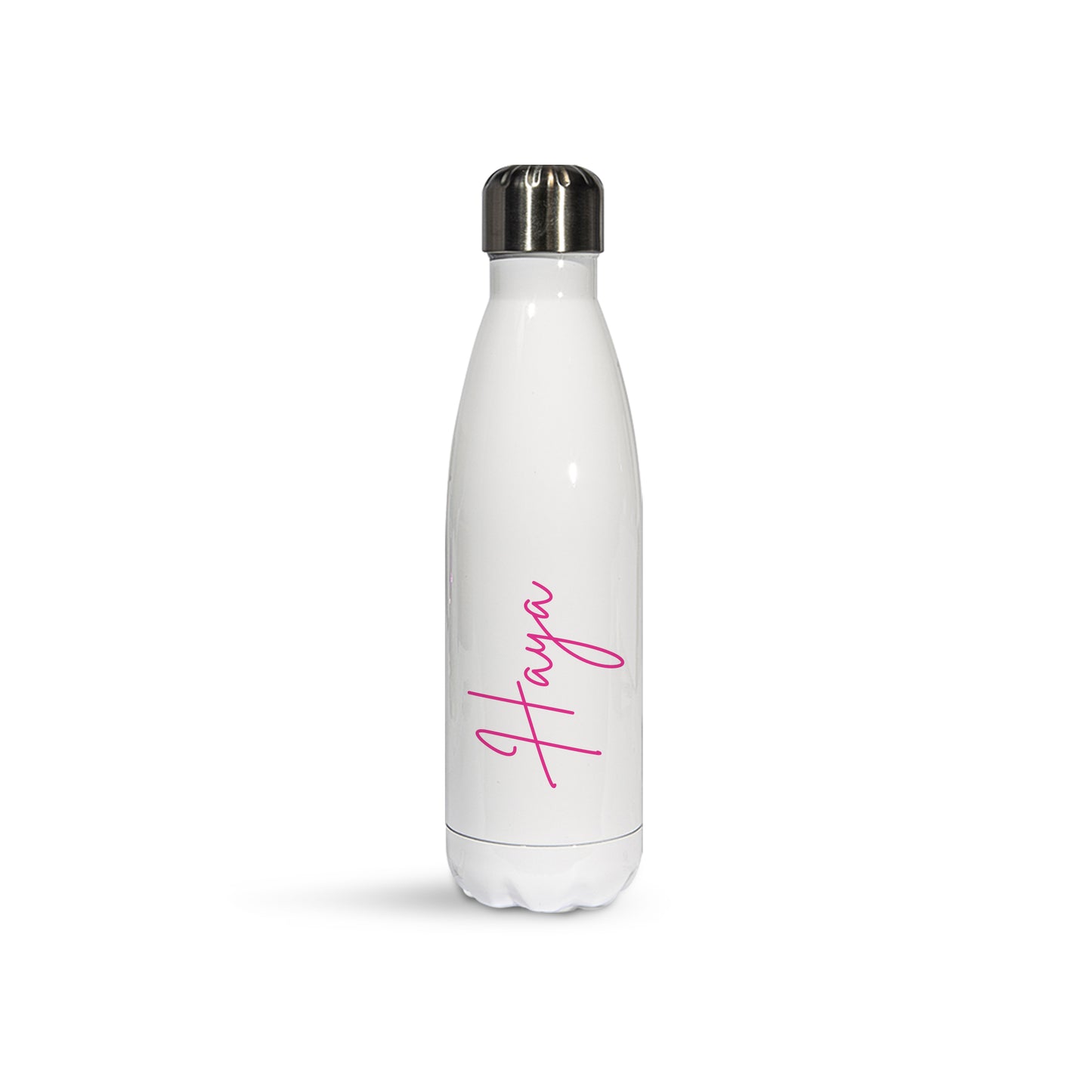 White Glossy Bottle D04