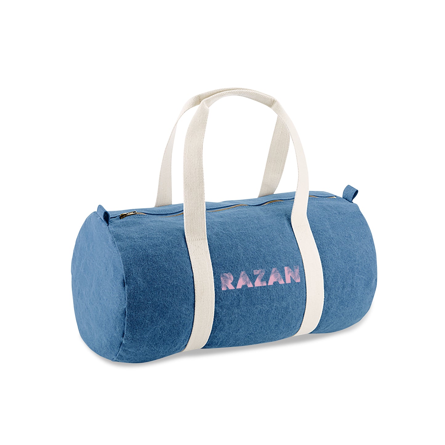 Denim Barrel Bag D05