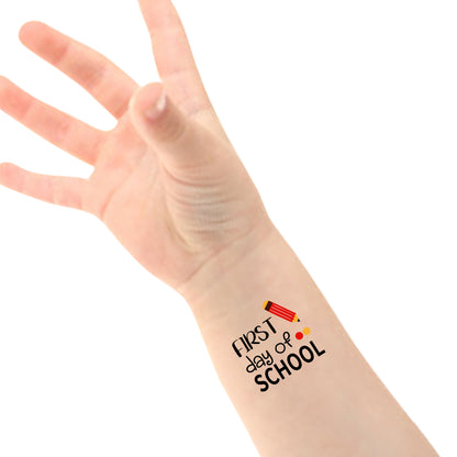 First Day of School Tattoo Pack