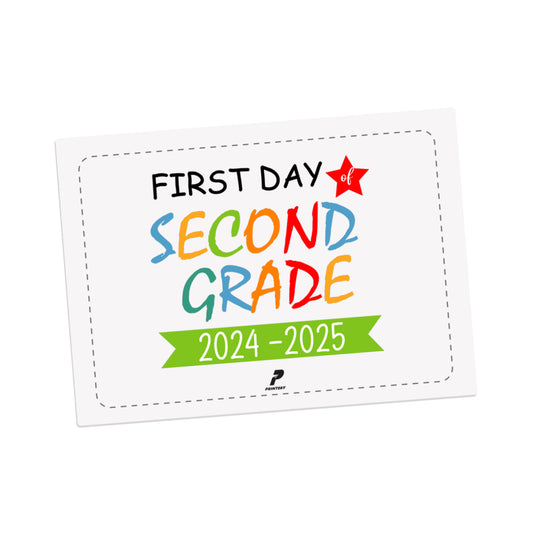 Grade Photo Card - Second Grade