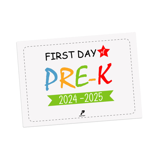 Grade Photo Card - Pre-K