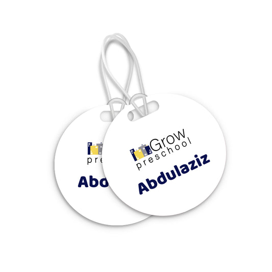 Grow Pre-School Logo Tags