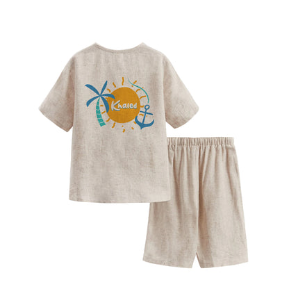 Summer Linen Set Beach