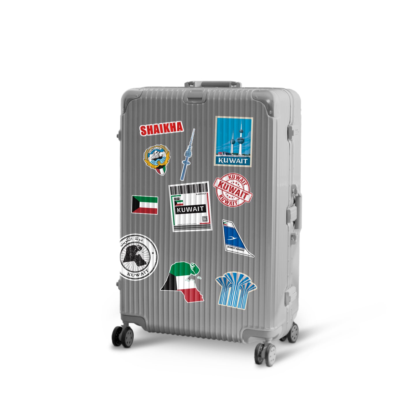 Traveling Stickers -Kuwait