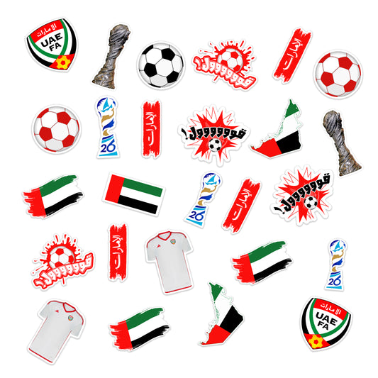 UAE Khaleeji Football Sticker Pack