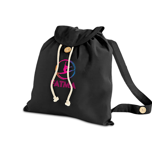 Black Organic Backpack Ballerina 03