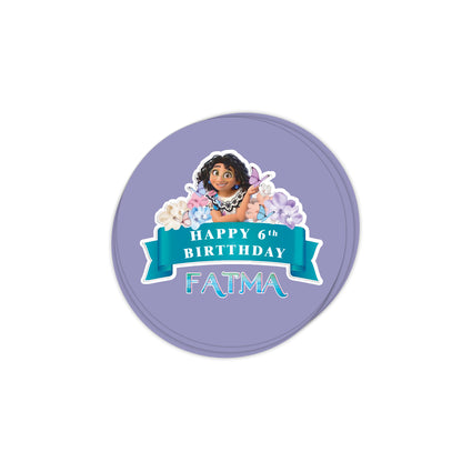 Encanto Birthday Stickers D02