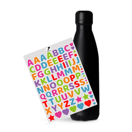 Giveaway Black Bottle With Sticker